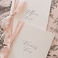 Viven Personalised Vow Books