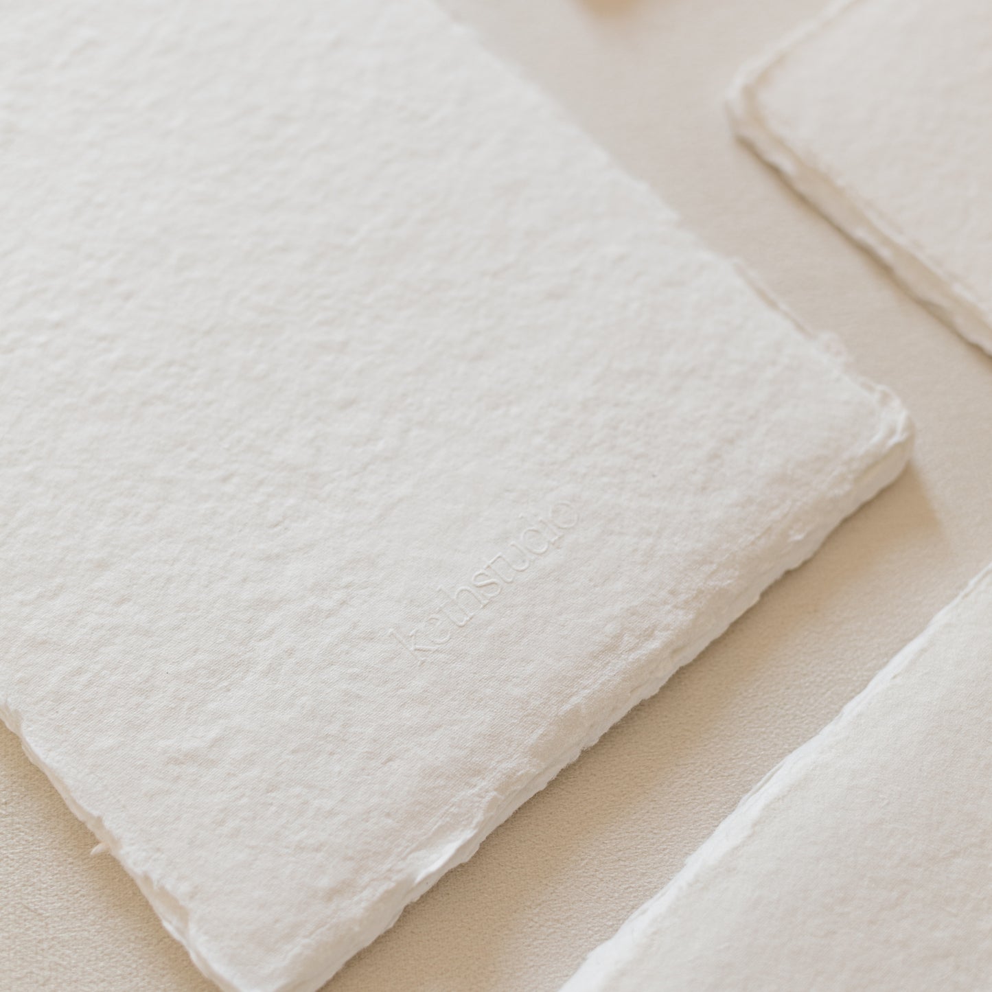 A5 – White Handmade Paper