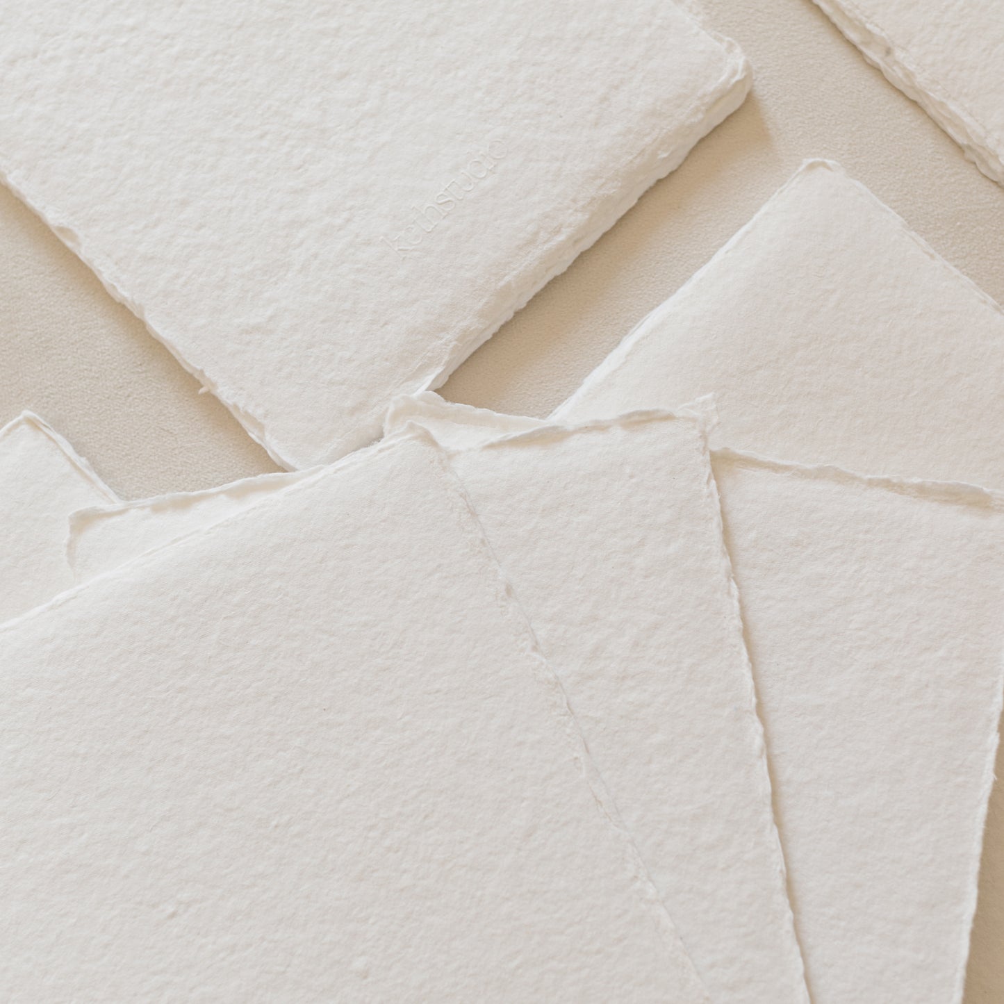 A5 – White Handmade Paper