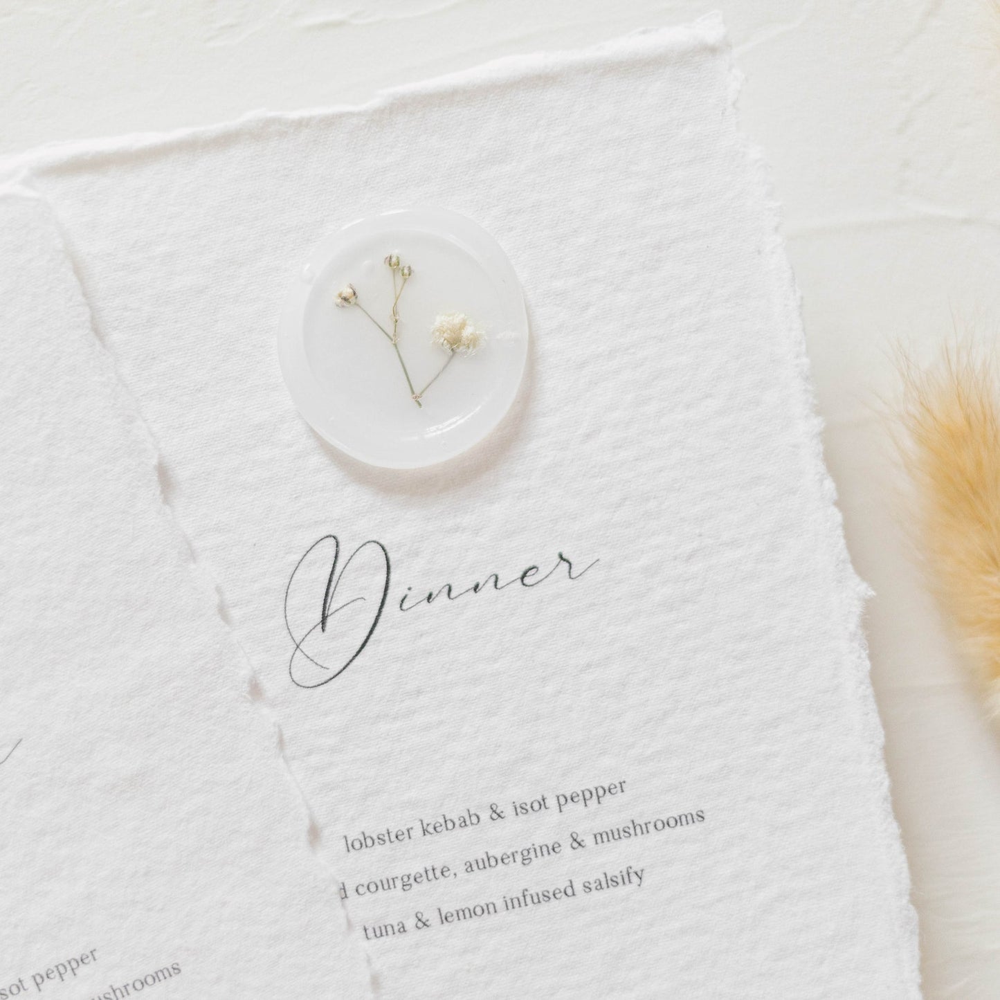 Baby's Breath (Gysophila) Menu