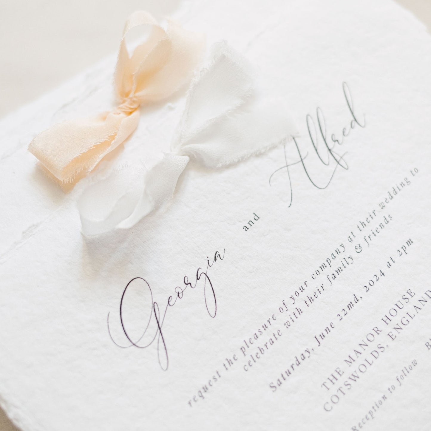 Georgia Wedding Invitation