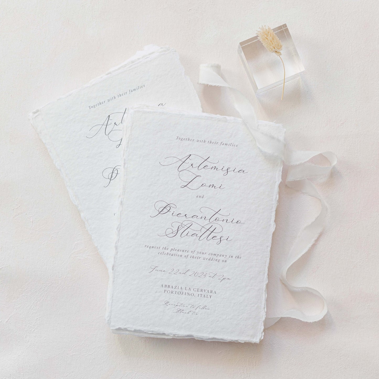 Artemisia Wedding Invitation