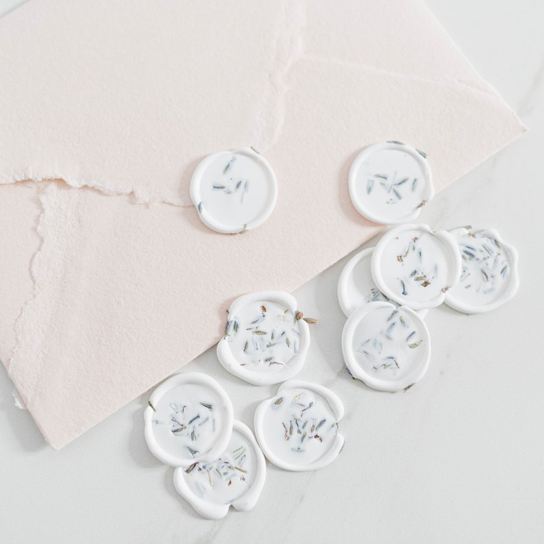 Lavender Wax Seals