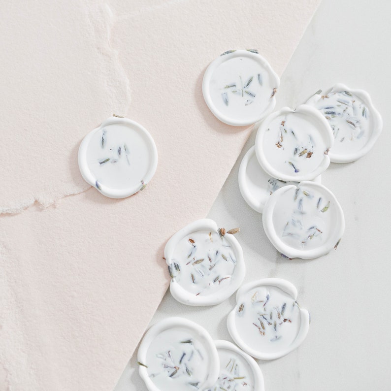 Lavender Wax Seals