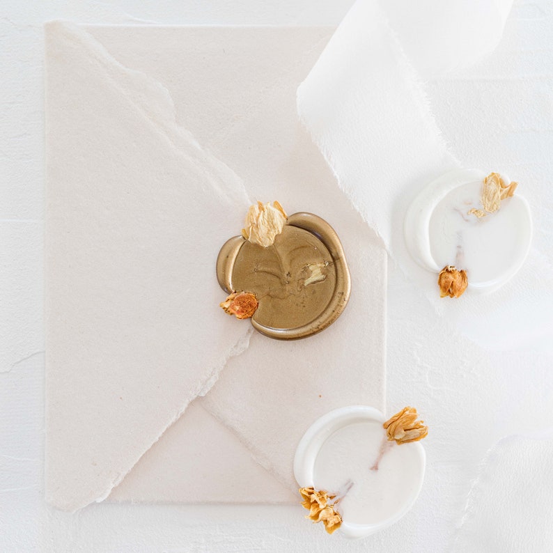 Jasmine Petal Wax Seals