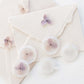 Pastel Purple Hydrangea Vellum Seals