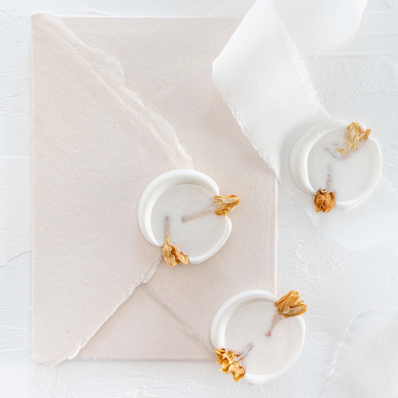 Jasmine Petal Wax Seals