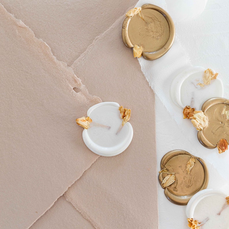 Jasmine Petal Wax Seals