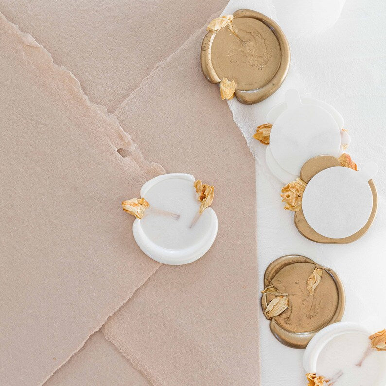 Jasmine Petal Wax Seals