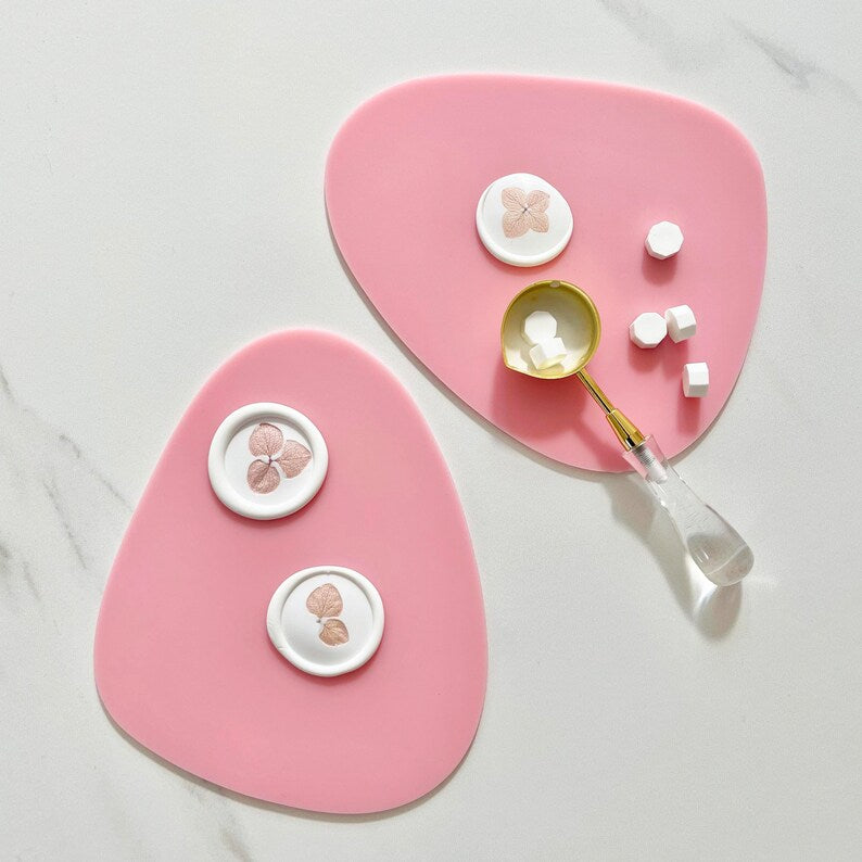 ✧ SALE ✧ 20 Pink Wax Seal Mats
