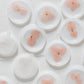 Blush Pink Hydrangea Vellum Wax Seals
