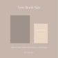 Alice Personalised Vow Books